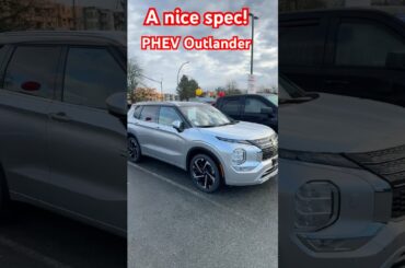 Nice spec - 2025 PHEV Mitsubishi Outlander #shorts #mitsubishi #outlander #phev