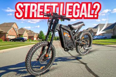 FASTEST Street Legal Ebike? (OUXI GT-2000)