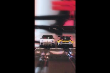 #Renault5 #ETech meets #Renault5 #Turbo3E on a 3.80m circuit! order from #TheOriginals online store