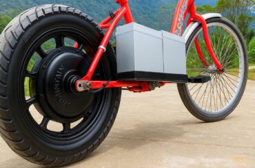 I HAD A BRAVE IDEA! TURN MY BIKE INTO AN ELECTRIC VEHICLE