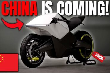 TOP 5 Longest RANGE CHINSESE Electric MOTORCYCLES that OUTRANGE Gas Bikes!!! (Must see)