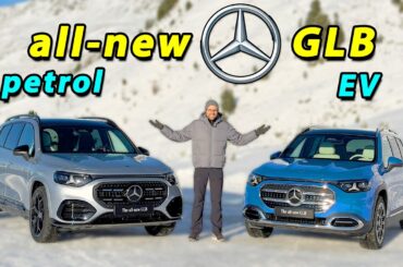 2026 Mercedes GLB Premiere REVIEW petrol vs electric & AMG Line vs Progressive