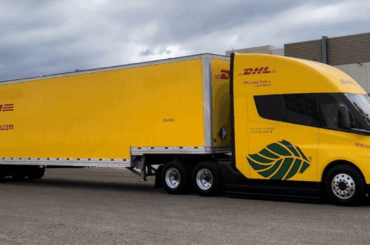 Tesla Semi DHL electric truck