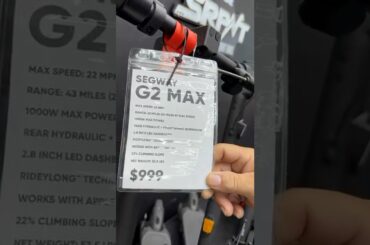 Why Everyone Wants the Segway G2 Max (Hands-On at Long Beach E-Bikes)