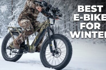 10 Best Ebikes for Winter Riding | Safe, Powerful & Reliable