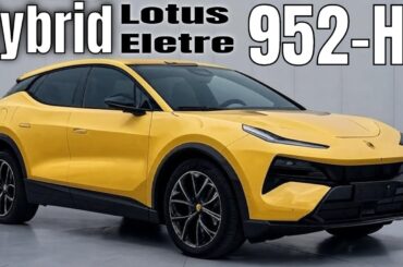 952 HP Lotus Eletre Hybrid Game Changer