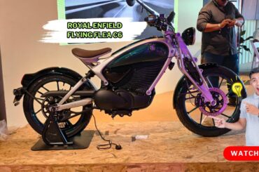 Flying Flea C6 Royal Enfield Electric Bike #royalenfiled #flyingfleaC6