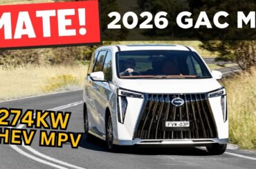 2026 GAC M8 (plug-in hybrid) review: 0-100 & POV test drive