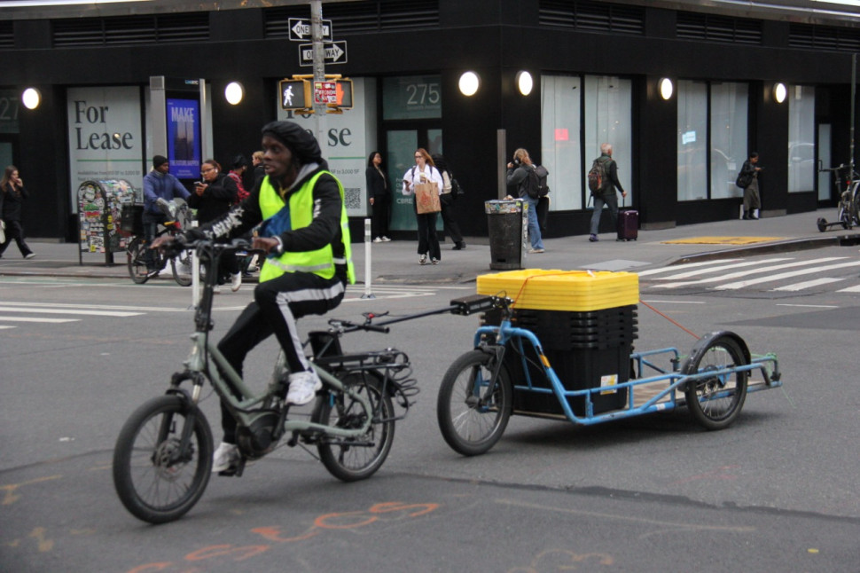 New York cargo bike delivery 1
