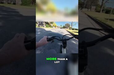 E-Bike Love: Workout, Comfort, and Worth Every Penny! #shorts