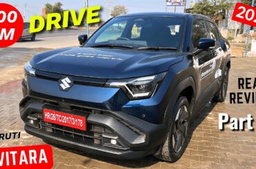 Driving All New Maruti Suzuki e VITARA 2025 - 800 km Electric Drive Challenge | Range, Charging Test