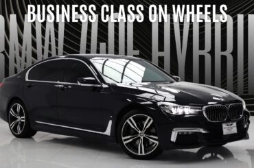 BMW 740E Plug-In Hybrid 2018. Car that defines Luxury.