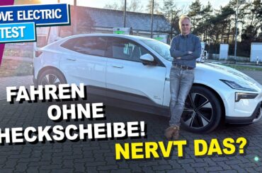 Polestar 4 Autobahn Reichweite Platzangebot Ladezeit - Und nervt das Fehlen der Heckscheibe?
