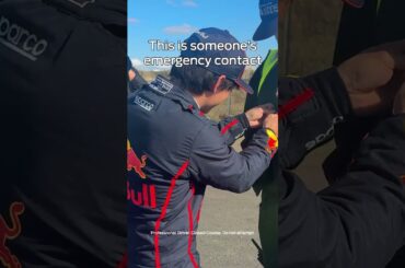 Anyone that can stay calm driving 250km/h is definitely fit to be an emergency contact | Ford Racing