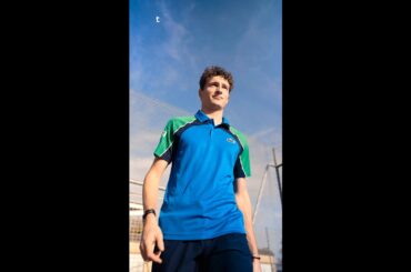 Ugo Humbert inaugurates the tennis court renovated by the #Renault #GiveMe5 programme in France