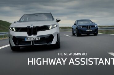 Highway Assistant | The BMW iX3.