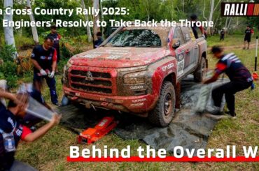 Inside AXCR2025: How Team MITSUBISHI RALLIART’s Engineers Resolve to Take Back the Throne