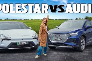 The Electric SUV Face-Off! Audi Q4 E-tron vs Polestar 4