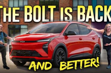 The Chevy Bolt is BACK! $29k, NACS & Faster Charging!