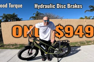 A Lot of eBike for Under $1,000 | Kingbull Hunter2.0 budget fat tire ebike