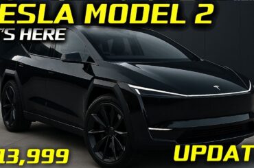 NEW 2026 Tesla Model 2 Senior Revealed $14K: 6,500-t Gigacast, AL-ION path, FSD hardware