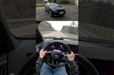 BMW X3 PHEV Acceleration 0 to 100 km/h in 6,2 sec (Sport Mode vs Electric Mode)