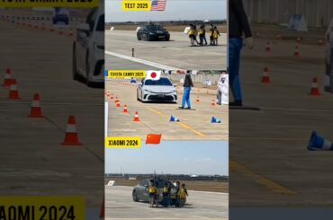 Xiaomi SU7 vs. Toyota Camry vs. USA: The Ultimate AEB Test 2025!