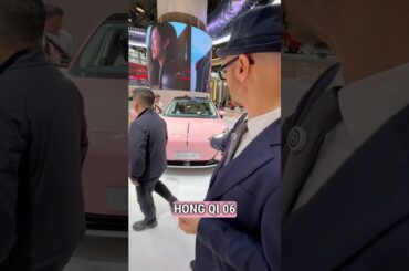 Hong Qi 06: L'Auto Elettrica Rosa Che Stupisce #HongQi06 #AutoElettrica #TechInnovation #designauto