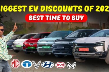 Biggest EV Discounts of 2025 Revealed! Best Time to Buy !#electricvehicletalks #offers