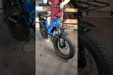 Who said e-bikes can’t be practical AND cool? #cybervelo #ebike #foryou #ek12 #electricvehicle #mtb