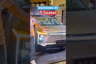 Mahindra New Electric 7 Seater SUV #mahindra #electricvehicle #ev #electricsuv #shorts #short