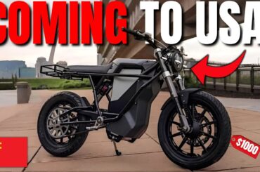 Top 5 Most Adcanced EV Chinese Motorcycles COMING to America in 2026!
