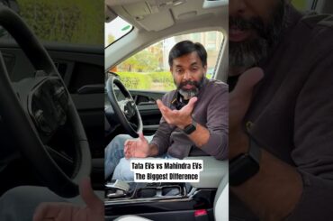 The Biggest Difference Between Tata and Mahindra’s Electric Cars #Shorts