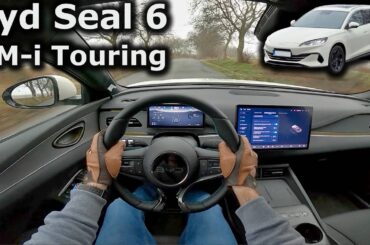 2025 BYD SEAL 6 DM-i Touring | plug-in hybrid Super DM | POV driving
