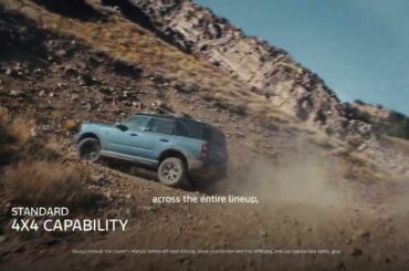 2025 Ford Bronco Sport® SUV | Standard 4x4 Capability