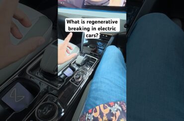 What is regenerative breaking in electric cars? #mahindra #ev #family #trip