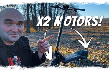 How Much FUN is Riding an Electric Scooter? Ausom L2 Max Dual Motor First Ride