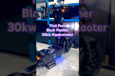 First Peek at the Black Panther Mad Max Pro X. Detailed review and speed run coming soon #escooter