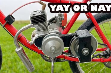 I put a CVT on a motorized bike kit. was it worth it?