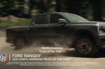 2025 Ford Ranger® Truck | North American Truck of the Year™