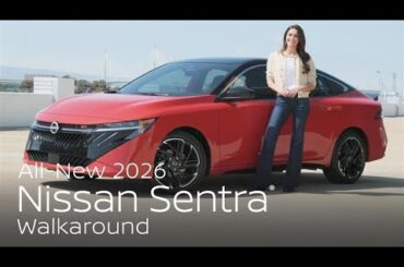 All-New 2026 Nissan Sentra® Walkaround | Compact Sedan Design, Tech & Safety