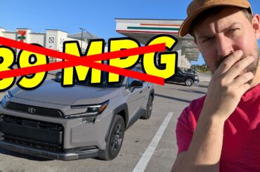 2026 Toyota RAV4 is rated 39 MPG... My real-world results are SHOCKING