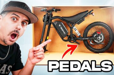 Pedals on a Dirt E-Bike? Bigniu BGS Pro Blurs the Lines!