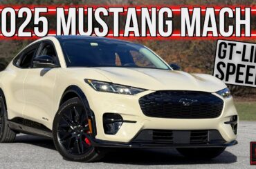 The 2025 Ford Mustang Mach E Is A Nicely Refined Sporty Electric SUV With Pony Car Vibes