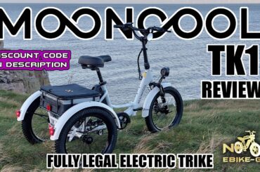 FULLY LEGAL ELECTRIC TRIKE  - MOONCOOL TK1 - REVIEW