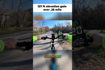 Can the Lectric XP 4.0 Handle This? (Hill Climb Test)