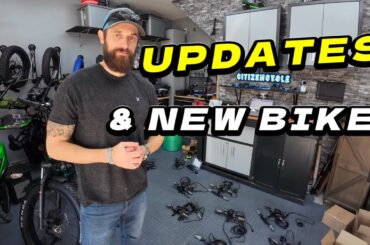New Bike in the Garage, Plus Updates & Questions!