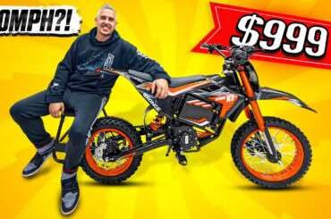 $999 Electric Dirt Bike That Claims 50MPH?! (Spark X1 Review)