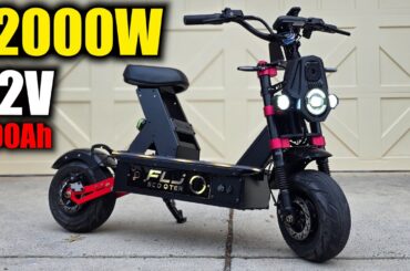 This is INSANE the World's BIGGEST BATTERY E-scooter K13 Ultra UNBOXING!