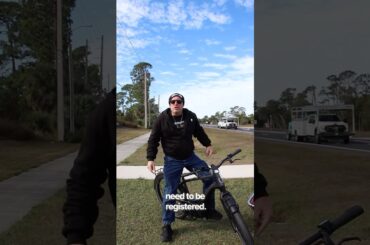 Argument Over e-Bikes On The Road